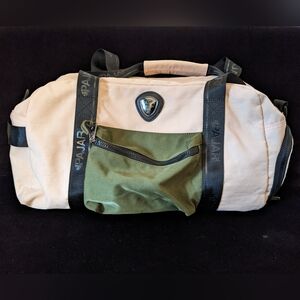 Pajar Light Pink Green Duffel Bag